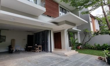 Brand New House For Rent, 5 BR with Garden & Pool - Cipete, South Jakarta