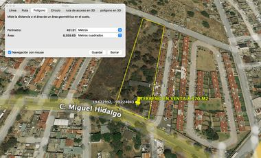 TERRENO EN ZONA RESIDENCIAL PARA DESARROLLO DE PROYECTO