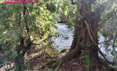 VENDO HERMOSA PARCELA CON MAJESTUOSO PAISAJE CORDILLERANO RODEADA POR ESTERO EN KM46.5 A LAS TERMAS DE CHILLAN