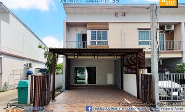 [For sale] Villette Lite Pattanakarn 38, corner house, large area. Near Ekkamai-Thonglor-Sukhumvit, call 085-161----- (TF39-27)