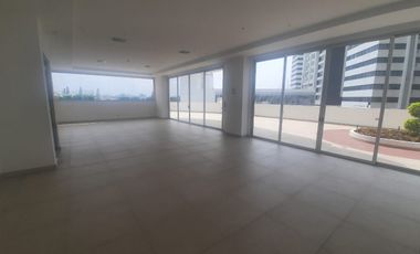 Puerto Santa Ana, Loft de 3 Dorm. con Balcon con Vista Amoblado