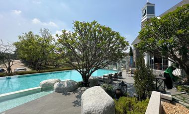 ตกแต่ง บิ้วอินสวยแบบบ้านตัวอย่าง!! ขายบ้านแฝด Anya ราชพฤกษ์-นครอินทร์ 43.30 ตรว. พร้อมเข้าอยู่ ใกล้ MRT บางพลู
