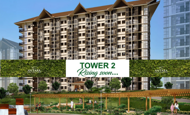 READY FOR OCCUPANCY 24.78 sqm studio condo for sale in Antara Tower 2 Talisay Cebu