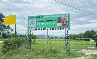 Excelentes lotes de 98 M2 con facilidades de pago