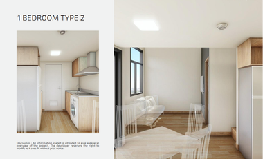 Condo for Sale in Taytay Rizal 2 Bedrooms