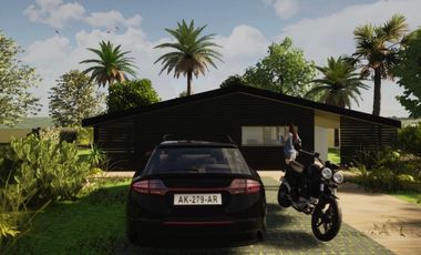 New House in Botanic Garden Trang