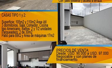 Casa de venta de 3 dormitorios en Calderón Quito Ecuador, Nuevas