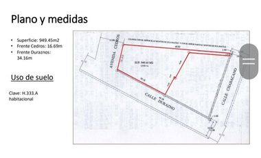 TERRENO EN RENTA ESQUINA CUAUTITLAN IZCALLI