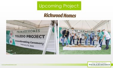 Provision for 2 Bedroom RICHWOOD TOWNHOUSE in Toledo City Cebu