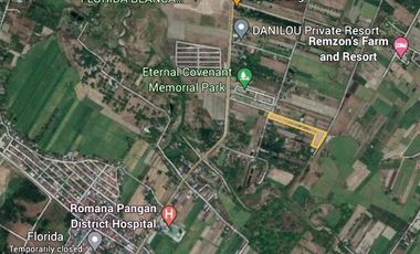 FARM LAND IN PAMPANGA IDEAL FOR YOUR RESORT OR RESTHOUSE NEAR SCTEX