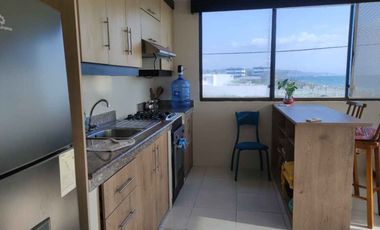 departamento con vista al mar en venta en Crucita