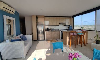 departamento con vista al mar en venta en Crucita