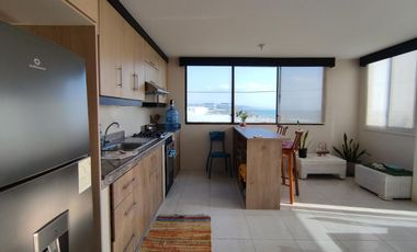 departamento con vista al mar en venta en Crucita