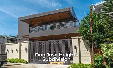 Brand New 5 Bedroom house and Lot for Sale Don Jose Heights Subidivision Dona Carmen Quezon City
