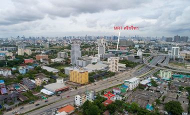 Land for sale on Krungthep Kreetha Road, 260 square meters, near MRT Sri Kritha (Future Line) ---------g Srinakarin-Romklao Road Suitable for a hotel,