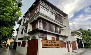 House and Lot For Sale Quezon City Brandnew Modern 3 Storey with 6 Bedrooms and 3 Parking Slot near UP Diliman, Ateneo De Manila, UP Towncenter
