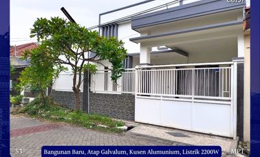 Rumah Baru Griya Babatan Mukti Minimalis Siap Huni SHM Surabaya Barat Lingkungan Nyaman Siap KPR dkt Wiyung Menganti