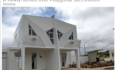 THE BATULAO ARTCAPES POLOYGONAL HOME BY EDUARDO CALMA