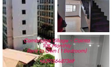 Condo in Pasig Cainta as low as 10K Monthly 40sqm Rent To Own