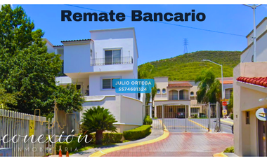 CASA EN REMATE BANCARIO HACIENDAS DE LA SIERRA SAN PEDRO GARZA GARCIA N.L