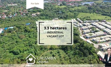 Laguna Industrial Vacant Lot for Sale!