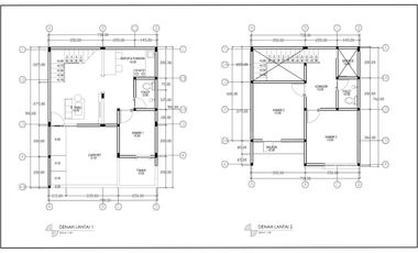 Rumah 2 Lantai, 10 Menit Kampus UII, Rumah Modern Dijual