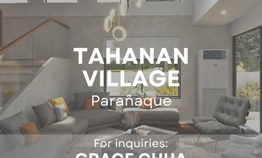 Pre-selling 4 Bedroom House and Lot in Tahanan Village, Parañaque