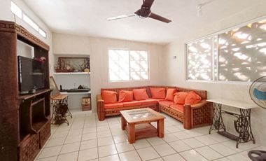 Casa amueblada en renta en la playa de Chuburna Puerto en Yucatán