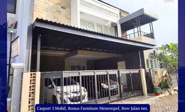 Rumah Bumi Wonorejo Asri Surabaya 1.85M Bonus Furniture Menempel