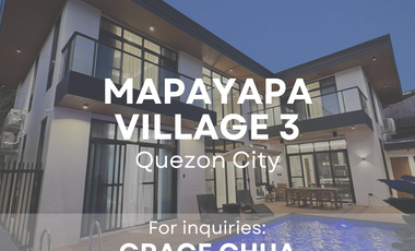5 Bedroom House and Lot For Sale in Mapayapa Village 3, Quezon City