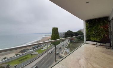 ALQUILER DE DEPARTAMENTO CON ESPECTACULAR VISTA AL MAR, CHORRILLOS