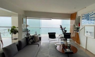 ALQUILER DE DEPARTAMENTO CON ESPECTACULAR VISTA AL MAR, CHORRILLOS