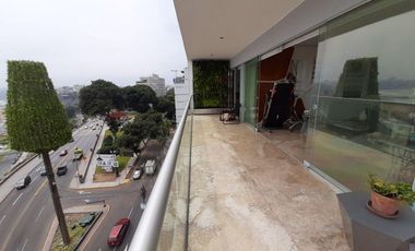 ALQUILER DE DEPARTAMENTO CON ESPECTACULAR VISTA AL MAR, CHORRILLOS