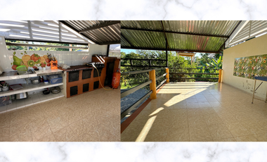 Casa campestre en parcelación con un increíble terreno