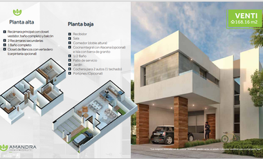 CASAS EN VENTA AL NORTE DE AGUASCALIENTES AMANDRA AGS