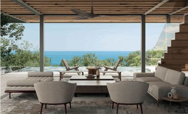 Residencia frente al mar de 4 recamaras, en venta en Huatulco. ALMA - Tu Santuario arquitectónico