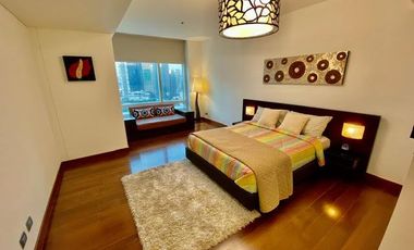 Interior designed 3 bedroom unit for rent at Two Roxas Triangle