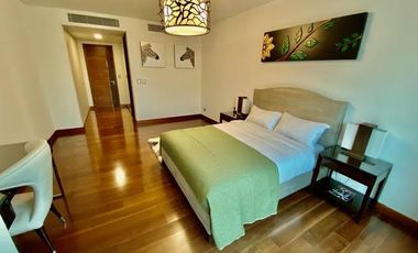 Interior designed 3 bedroom unit for rent at Two Roxas Triangle