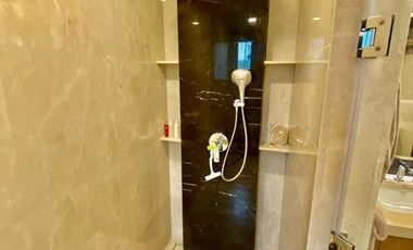 Interior designed 3 bedroom unit for rent at Two Roxas Triangle