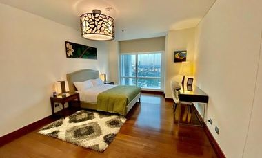 Interior designed 3 bedroom unit for rent at Two Roxas Triangle