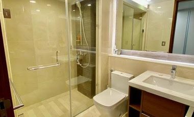Interior designed 3 bedroom unit for rent at Two Roxas Triangle