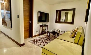 Interior designed 3 bedroom unit for rent at Two Roxas Triangle