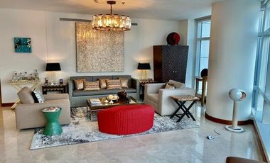 Interior designed 3 bedroom unit for rent at Two Roxas Triangle