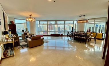 Interior designed 3 bedroom unit for rent at Two Roxas Triangle