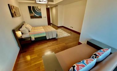 Interior designed 3 bedroom unit for rent at Two Roxas Triangle