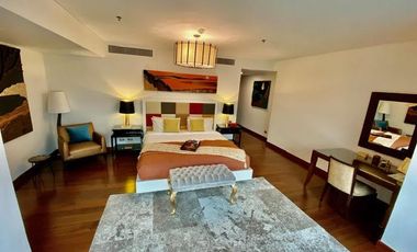 Interior designed 3 bedroom unit for rent at Two Roxas Triangle
