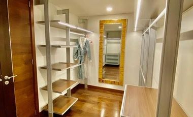 Interior designed 3 bedroom unit for rent at Two Roxas Triangle