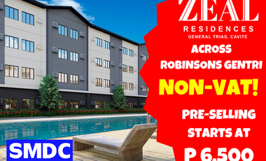SMDC PRE SELLING CONDO IN CAVITE| ZEAL RESIDENCES| 1 BEDROOM UNIT
