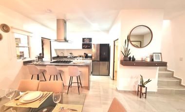 HERMOSA CASA DE 3 RECÁMARAS, TOTALMENTE EQUIPADA Y AMUEBLADA, PLAYA DEL CARMEN