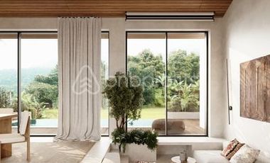 Bohemian Luxury Freehold Villa with European Construction Standards in Natural Ubud